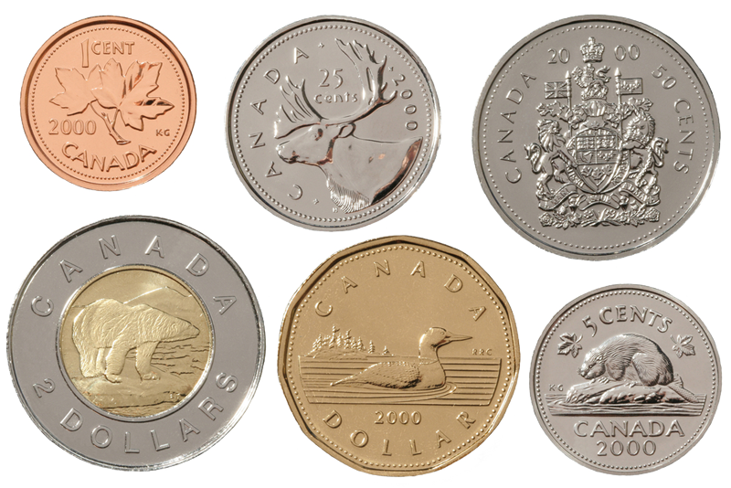  Canadian Dollar Coins