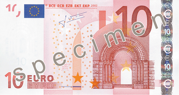 Ten Euro Note