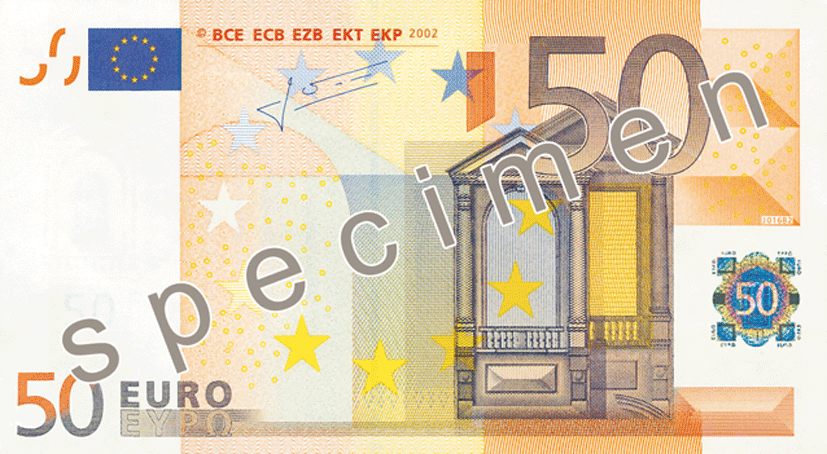 Fifty Euro Note