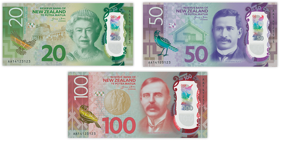 New Zealand Dollar Banknote